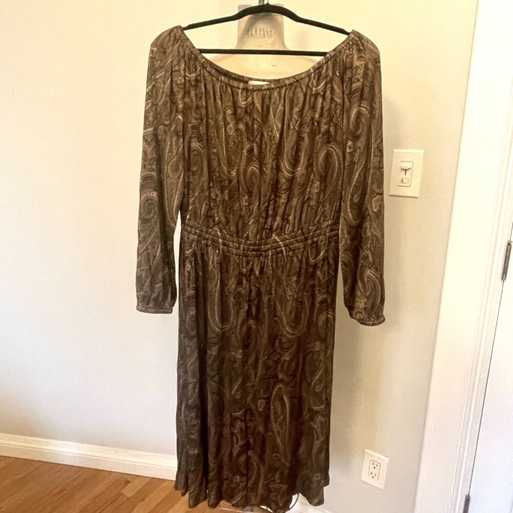 Celine vintage circa 2000 solk dress, size M